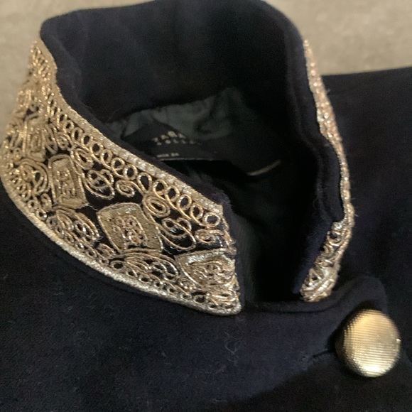 Zara Basic Collection Velvet Jacket - Picture 3 of 5